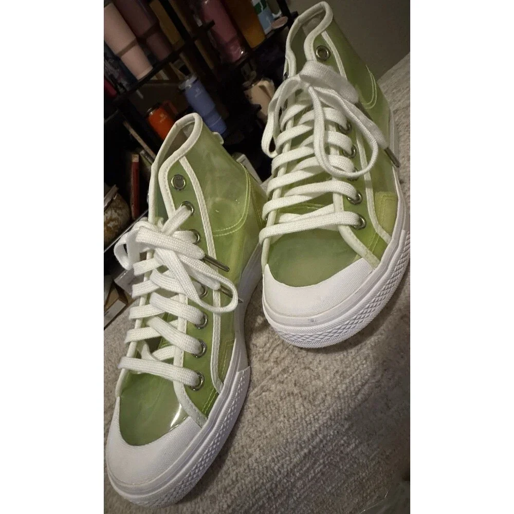 EUC adidas Originals Nizza Hi Jelly Shoes Women 7.5